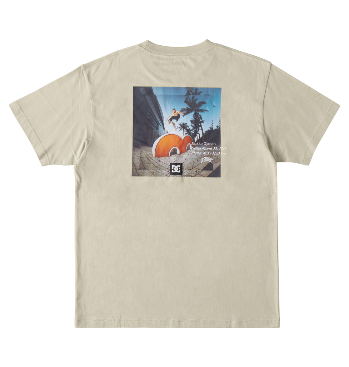 DC Jaakko Men T-Shirt Overcast | US-4768WSV