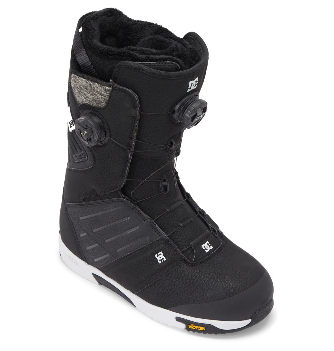 DC Judge BOA® Men Snowboard Boots Black / White | US-0869MOG