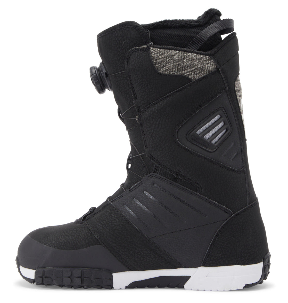 DC Judge BOA® Men Snowboard Boots Black / White | US-0869MOG