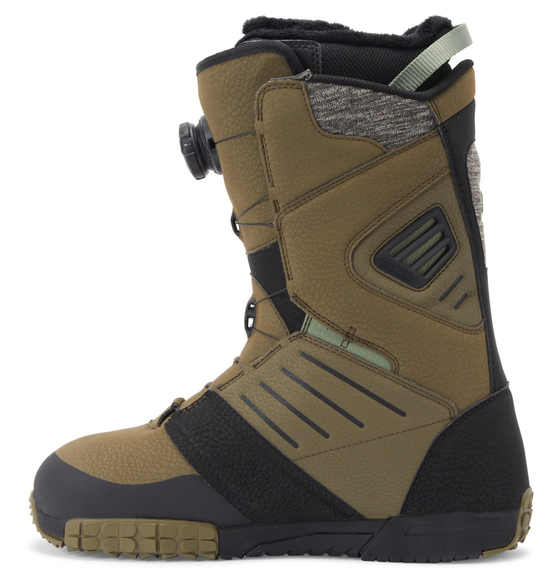 DC Judge BOA® Men Snowboard Boots Dark Olive | US-7825KYJ