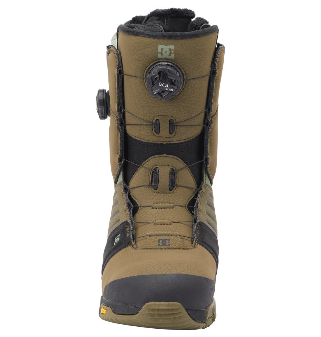 DC Judge BOA® Men Snowboard Boots Dark Olive | US-7825KYJ