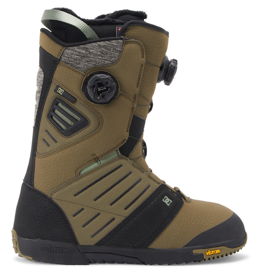 DC Judge BOA® Men Snowboard Boots Dark Olive | US-7825KYJ