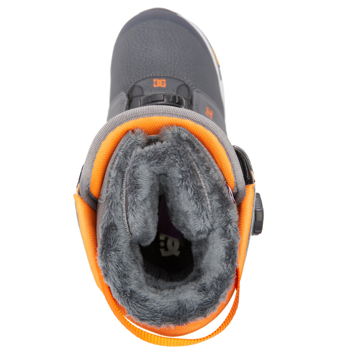 DC Judge BOA® Men Snowboard Boots Grey / Orange | US-1093JMS