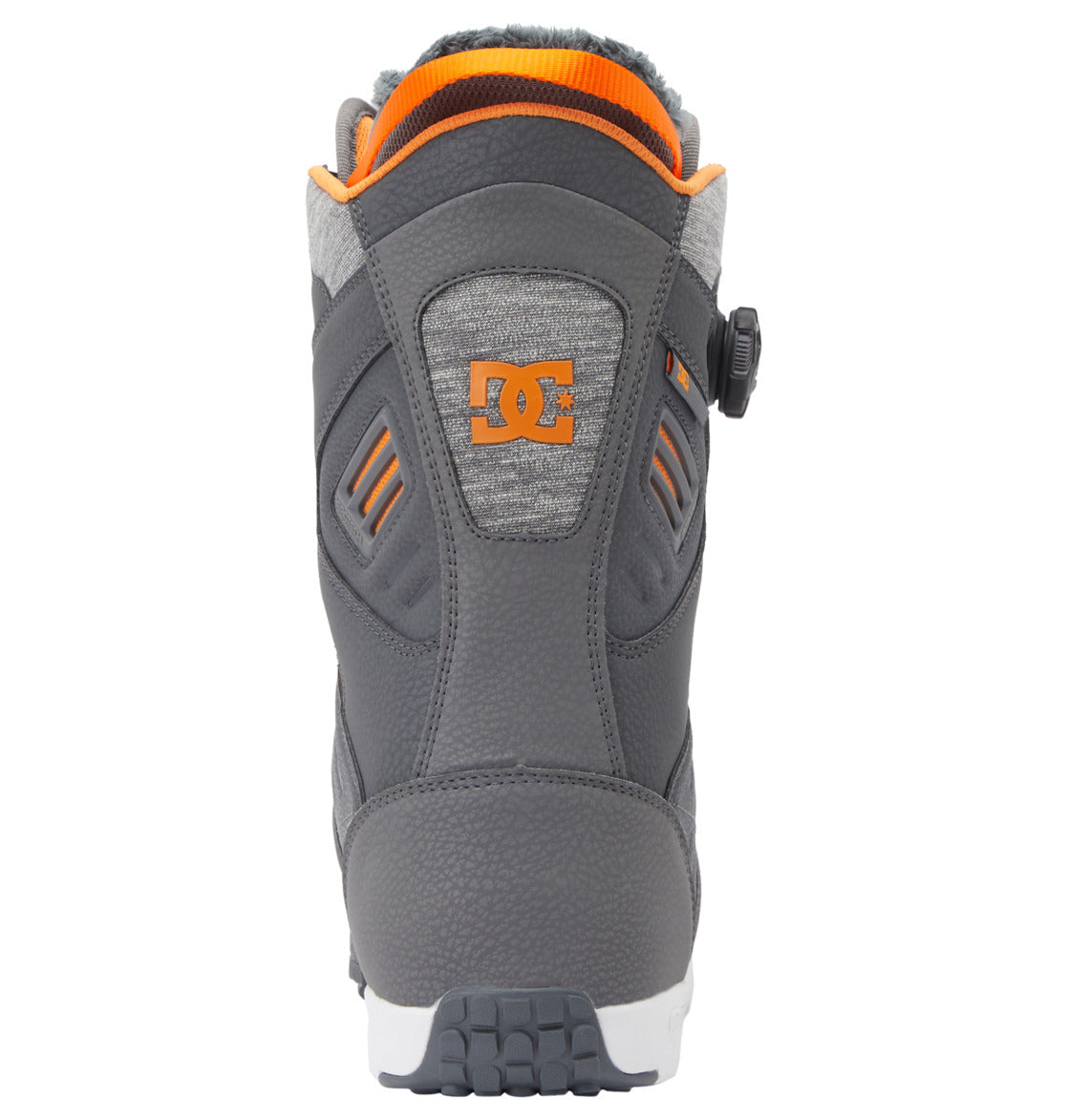 DC Judge BOA® Men Snowboard Boots Grey / Orange | US-1093JMS