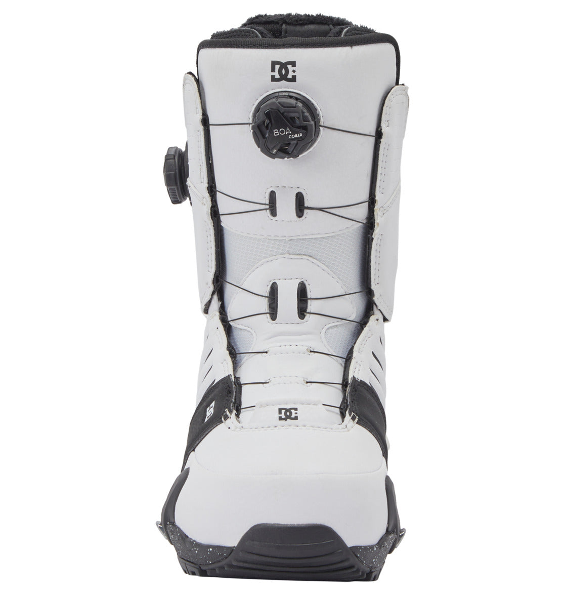 DC Judge Step On BOA® Men Snowboard Boots White / Black | US-6913SCG