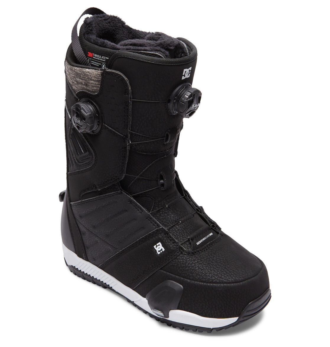 DC Judge Step On® Men Snowboard Boots Black | US-8760DVZ