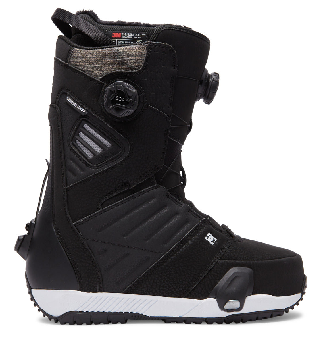 DC Judge Step On® Men Snowboard Boots Black | US-8760DVZ