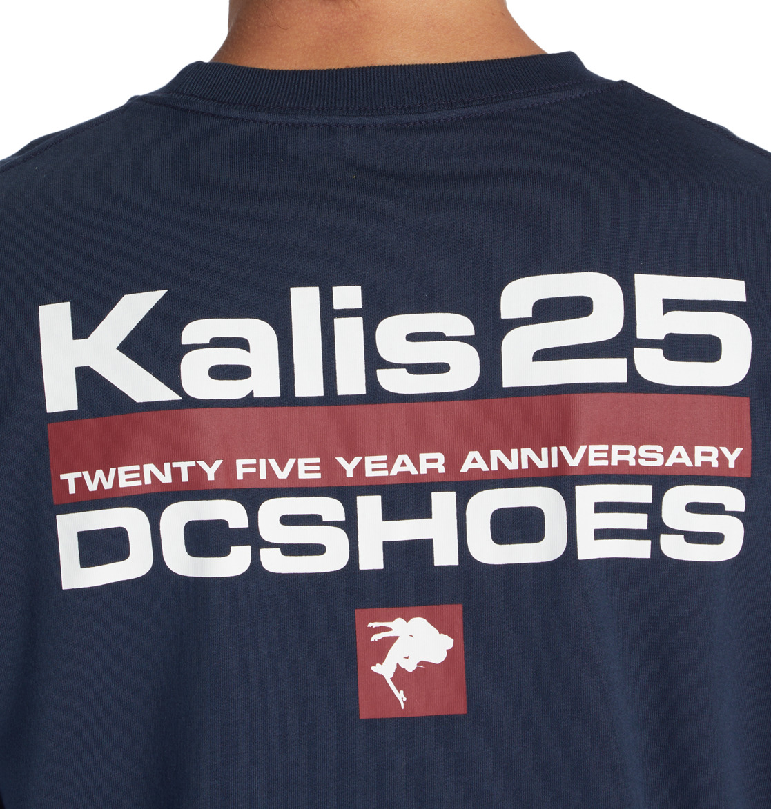 DC Kalis 25 Men T-Shirt Navy | US-2978HDP