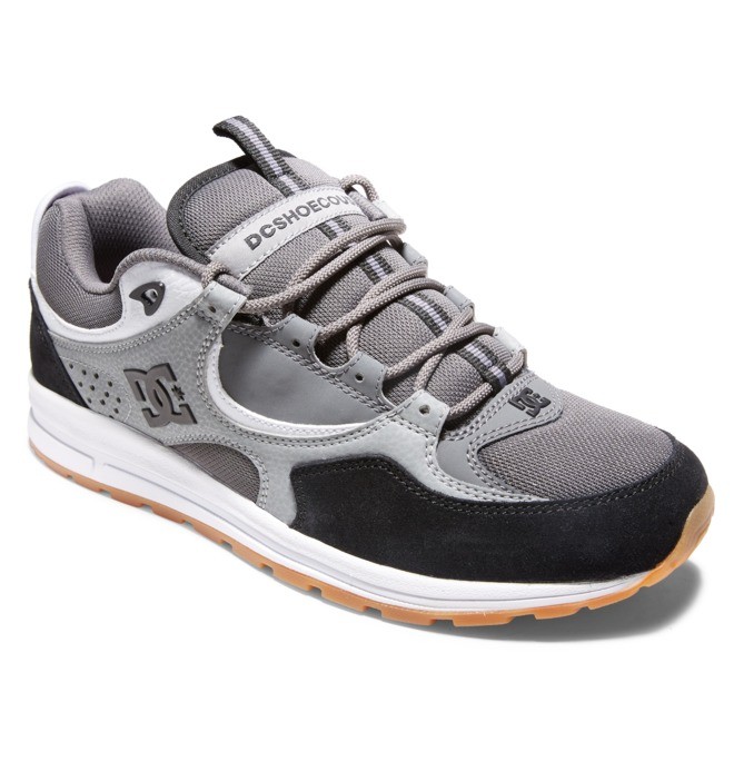 DC Kalis Lite Men Skate Shoes Black / Grey / White | US-4025WVF