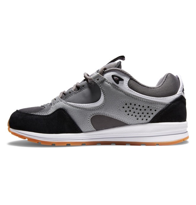 DC Kalis Lite Men Skate Shoes Black / Grey / White | US-4025WVF