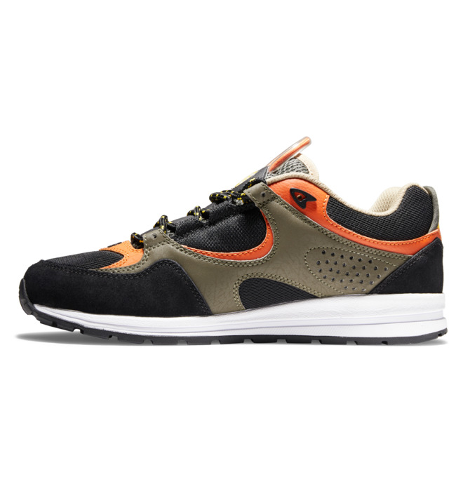 DC Kalis Lite Men Skate Shoes Black / Olive | US-5071DJM