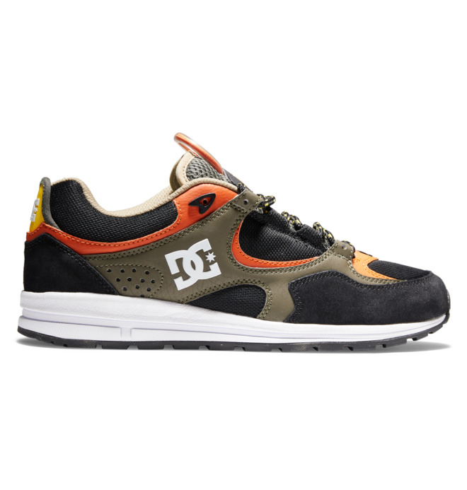 DC Kalis Lite Men Skate Shoes Black / Olive | US-5071DJM