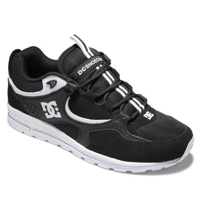 DC Kalis Lite Men Skate Shoes Black / White | US-3528THK