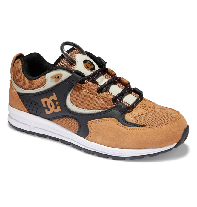 DC Kalis Lite Men Skate Shoes Brown / Black / White | US-8072SCN