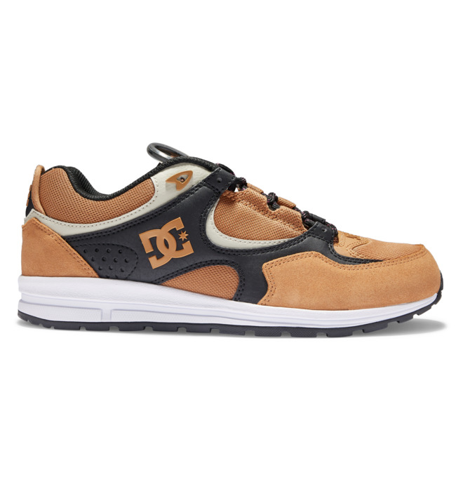 DC Kalis Lite Men Skate Shoes Brown / Black / White | US-8072SCN