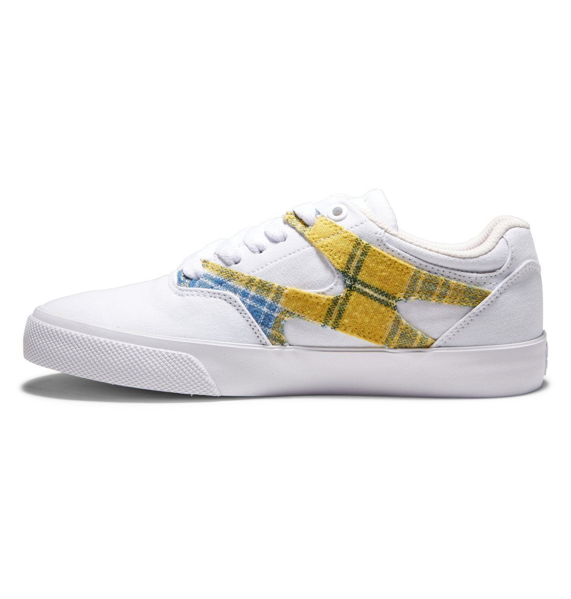 DC Kalis Vulc Leather Women Sneakers White | US-6801IOC