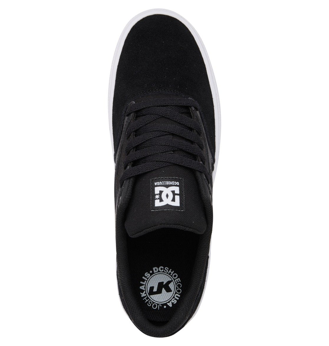 DC Kalis Vulc Men Sneakers Black / White | US-1465ODX