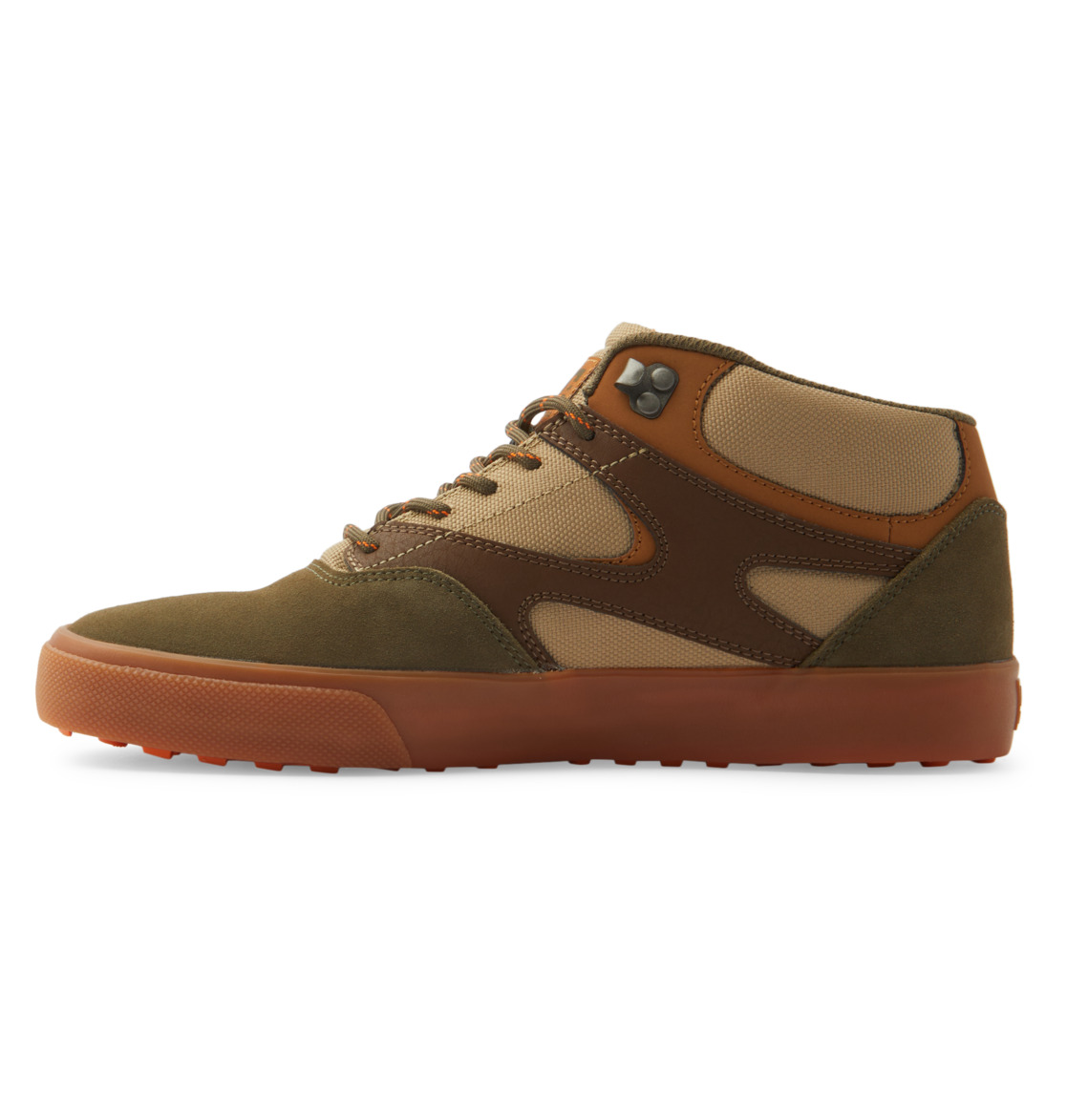 DC Kalis Vulc Mid Wnt Mid-Top Men Sneakers Brown / Chocolate | US-4132UNB