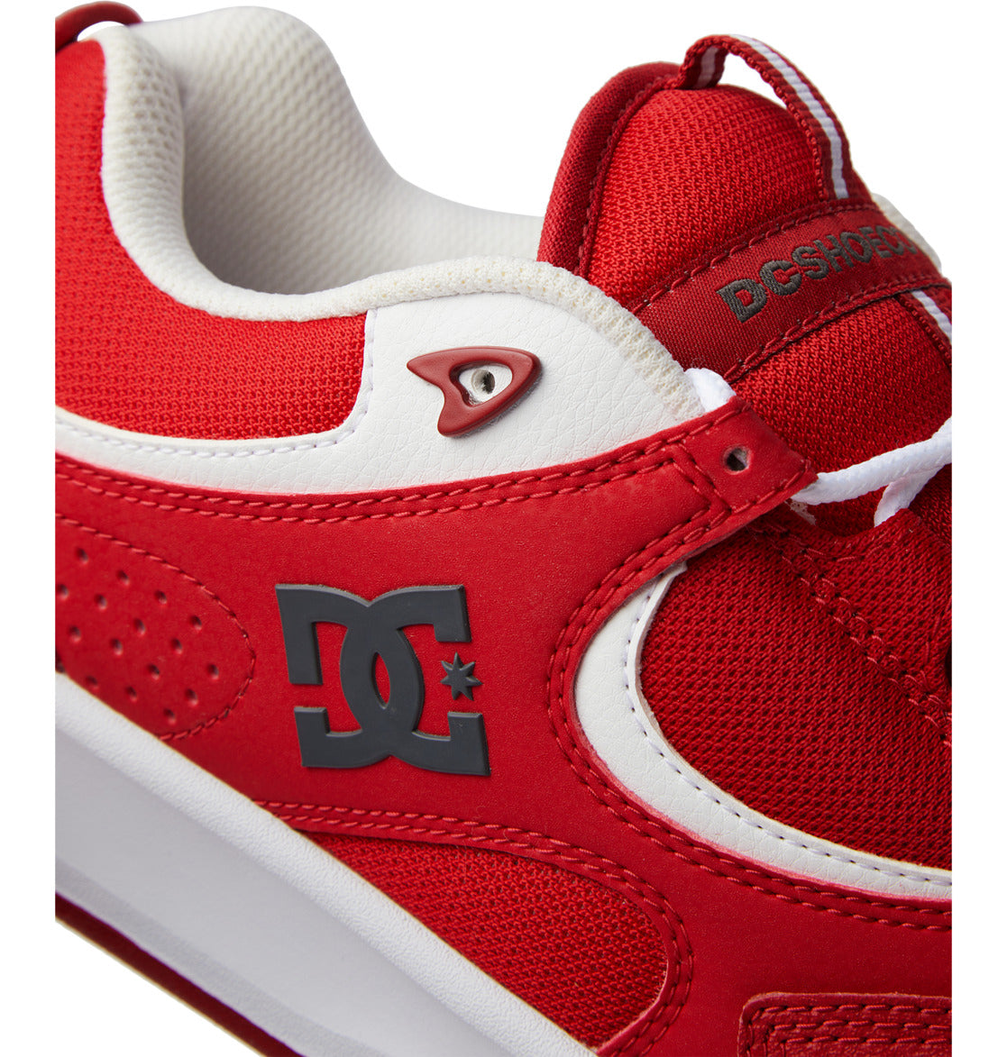 DC Kalynx Zero Men Sneakers Red / White | US-0956QPO