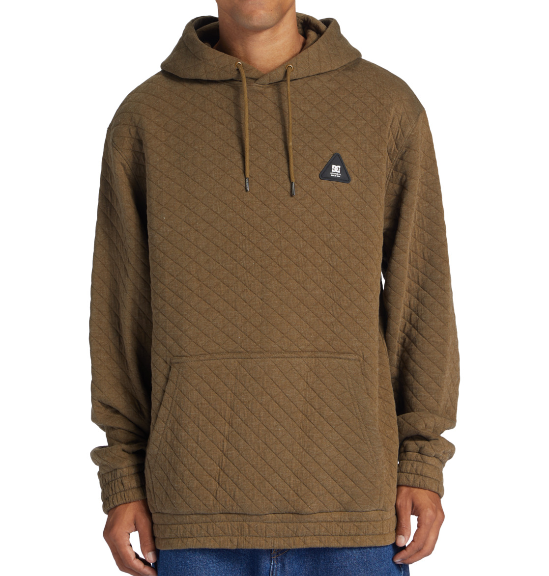 DC Longhand Men Hoodie Brown | US-5298ACT