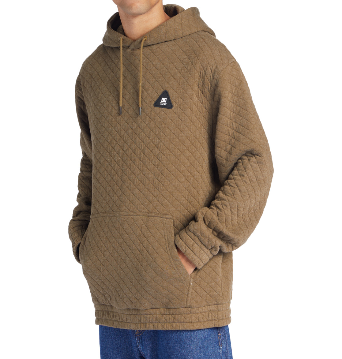 DC Longhand Men Hoodie Brown | US-5298ACT