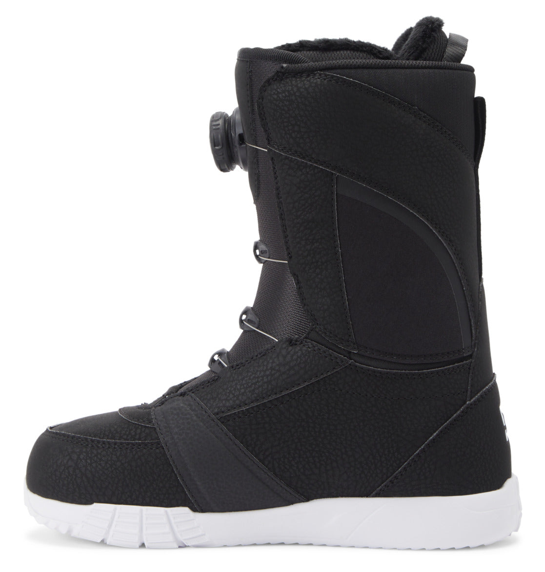 DC Lotus BOA® Women Snowboard Boots Black / White | US-4681XTI