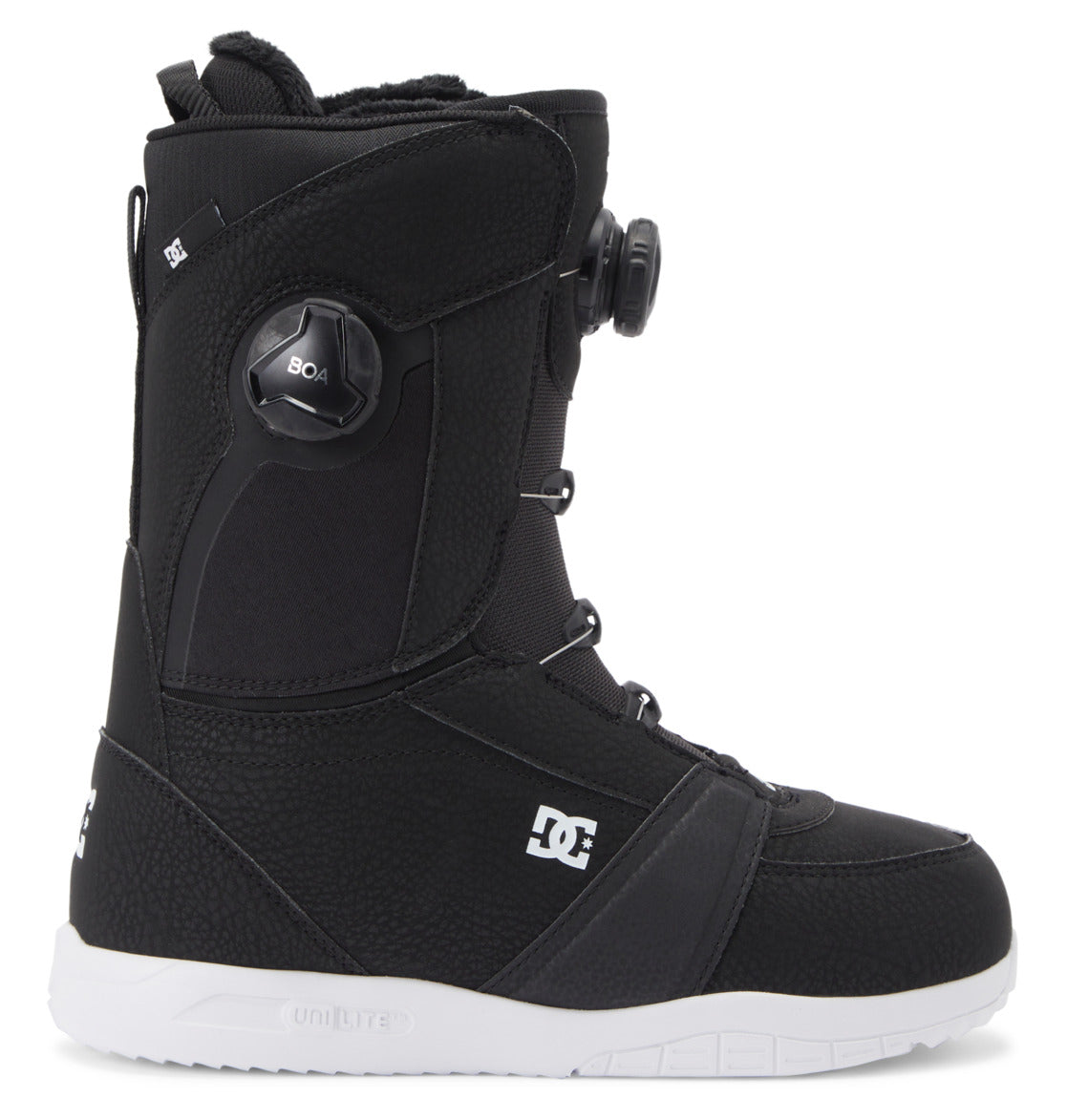 DC Lotus BOA® Women Snowboard Boots Black / White | US-4681XTI