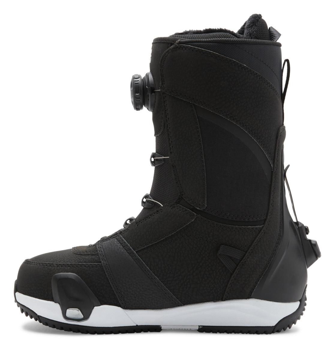 DC Lotus Step On® Women Snowboard Boots Black / White | US-3758JCG