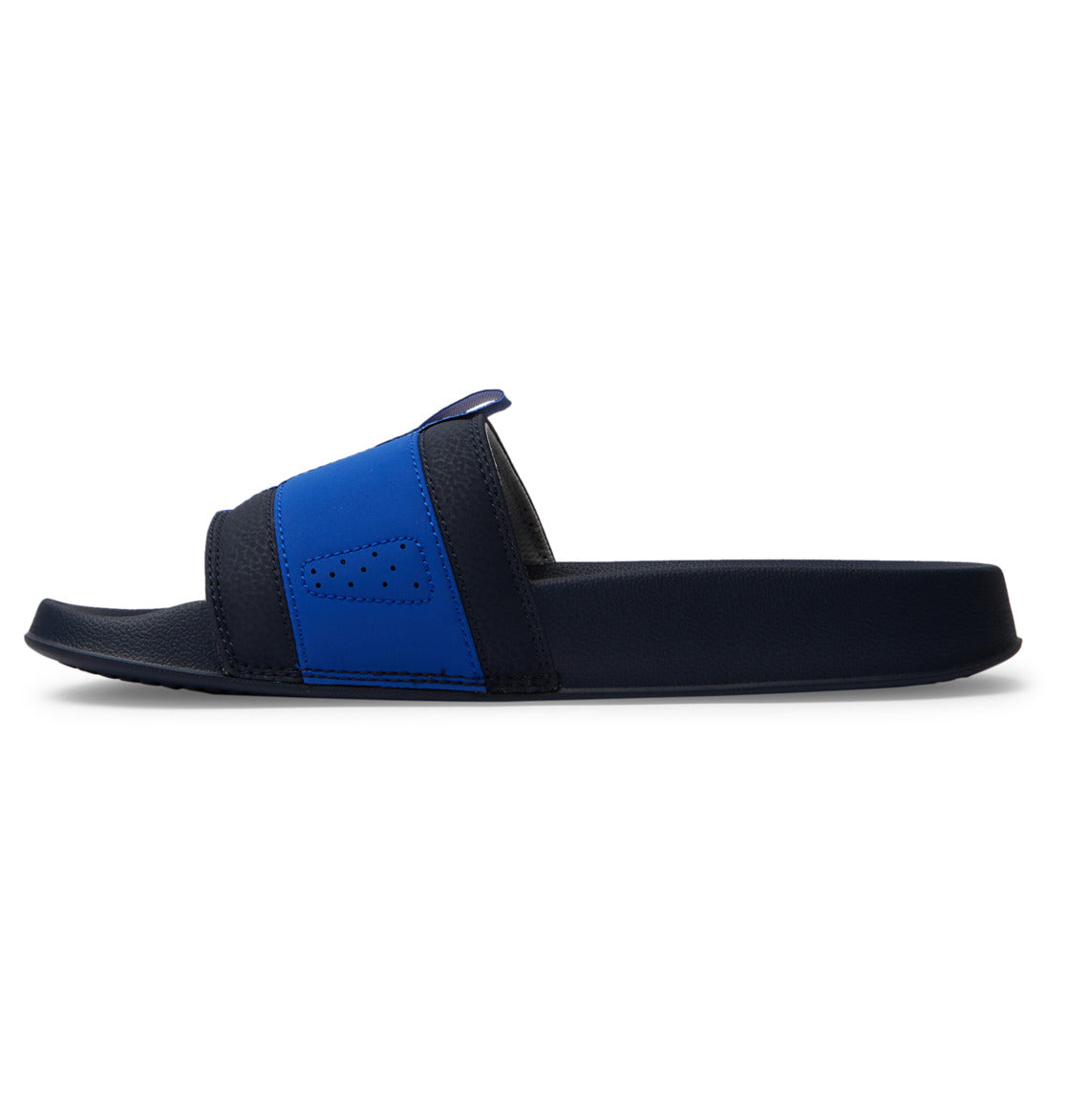 DC Lynx Men Slides Blue / White | US-4528TQP