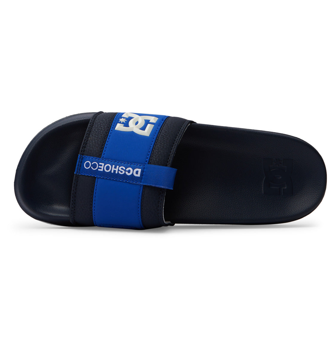 DC Lynx Men Slides Blue / White | US-4528TQP