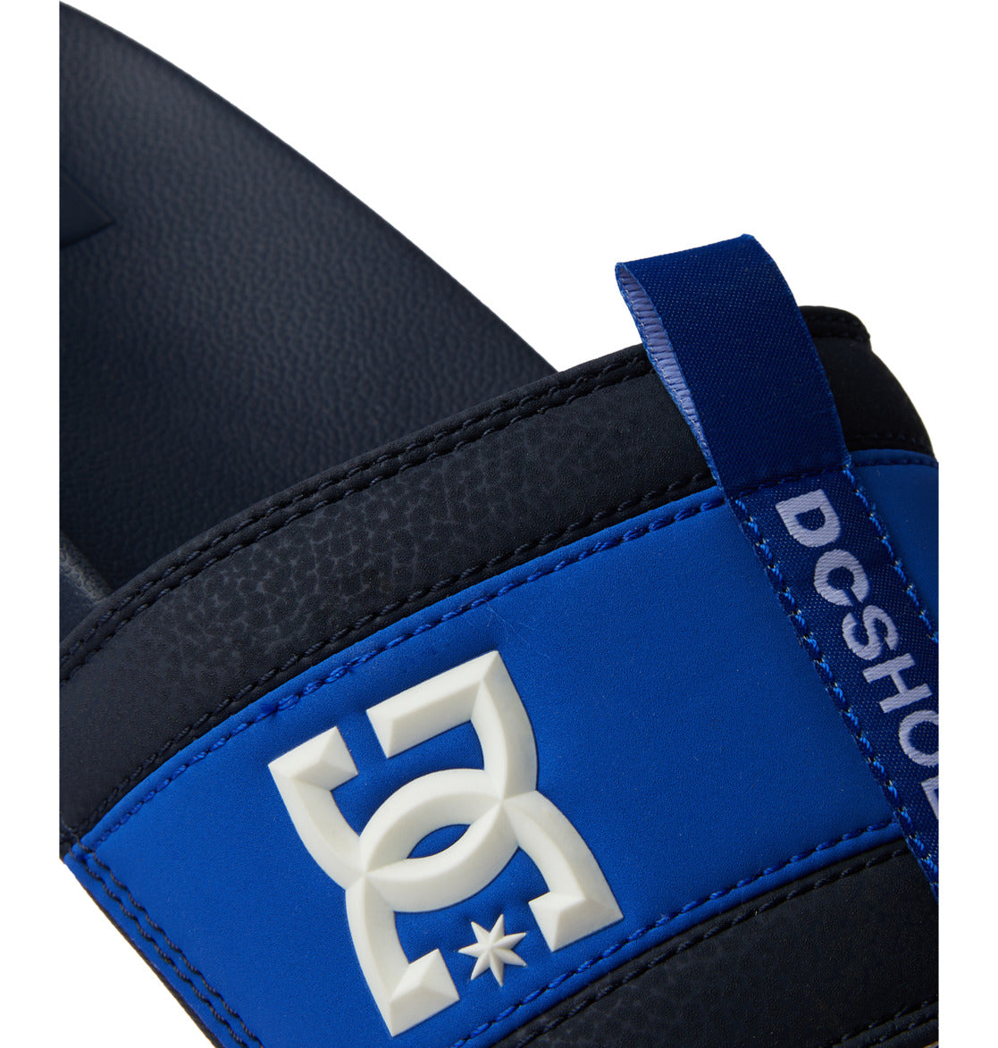 DC Lynx Men Slides Blue / White | US-4528TQP