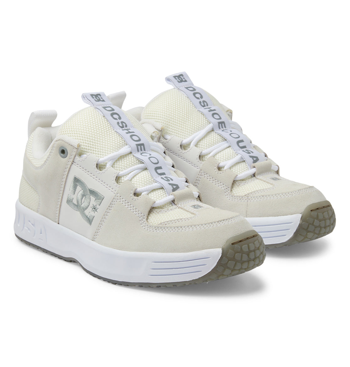 DC Lynx OG Men Skate Shoes White / Grey | US-2418QHR