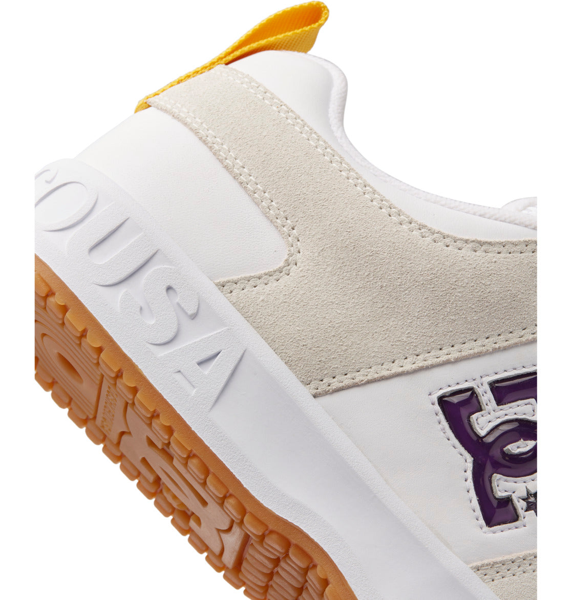 DC Lynx OG Men Skate Shoes White / Purple | US-9501EUD