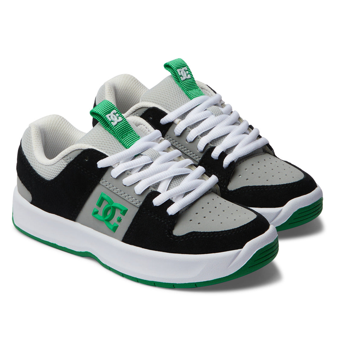 DC Lynx Zero Kids' Sneakers Black / Green | US-6791VUL