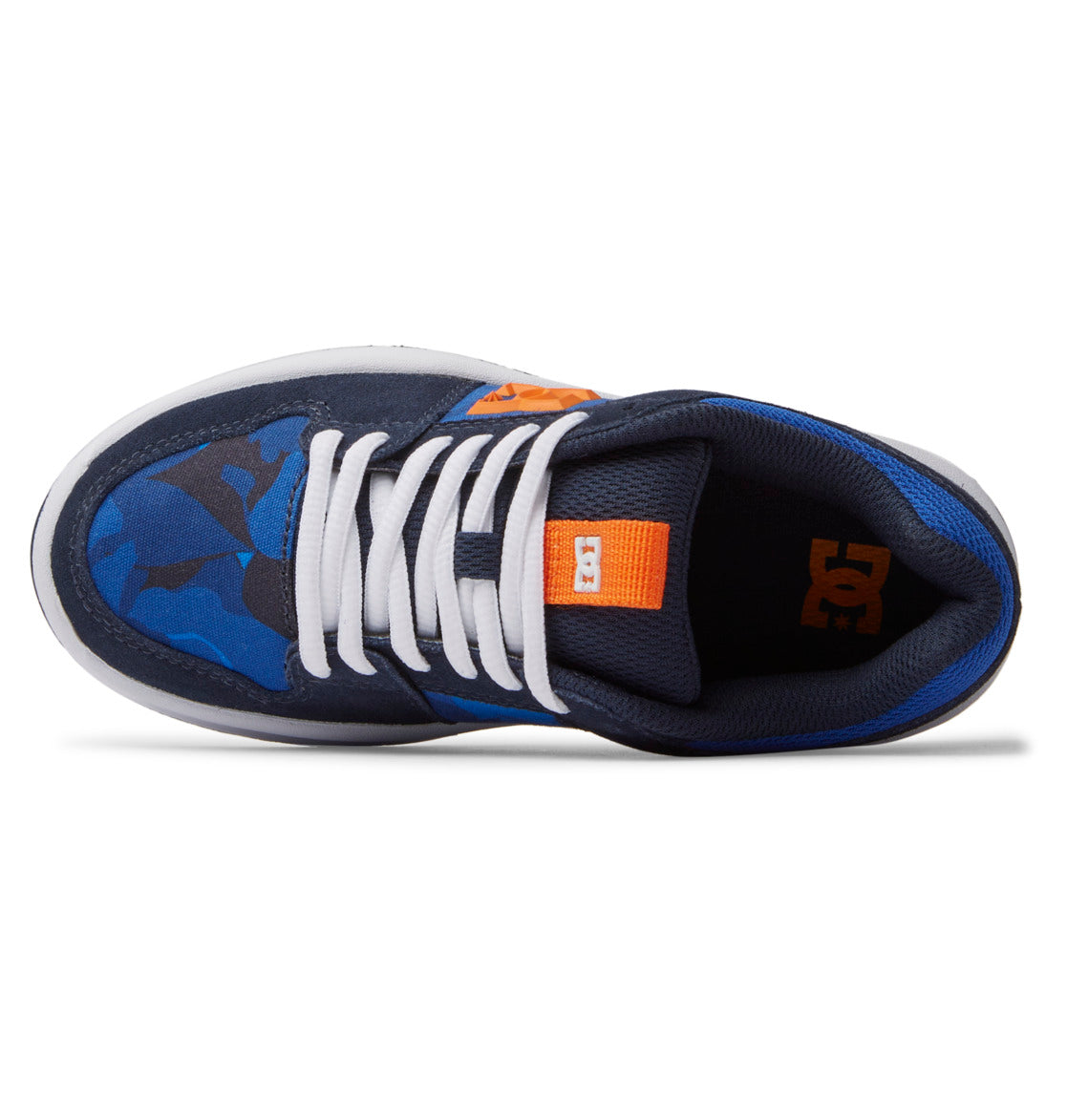 DC Lynx Zero Kids' Sneakers Blue / Orange | US-3971AEH