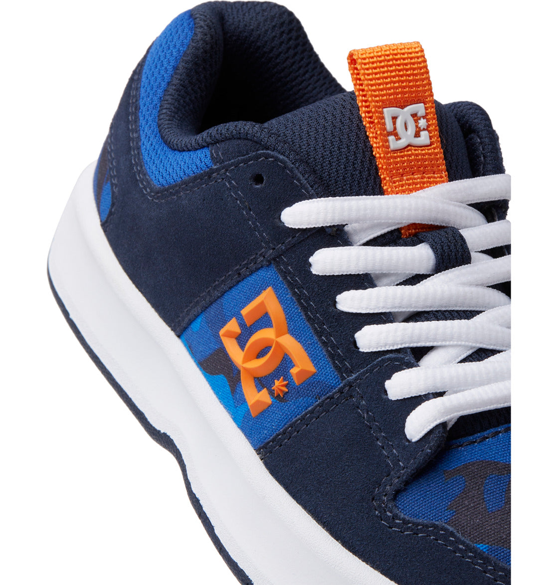 DC Lynx Zero Kids' Sneakers Blue / Orange | US-3971AEH