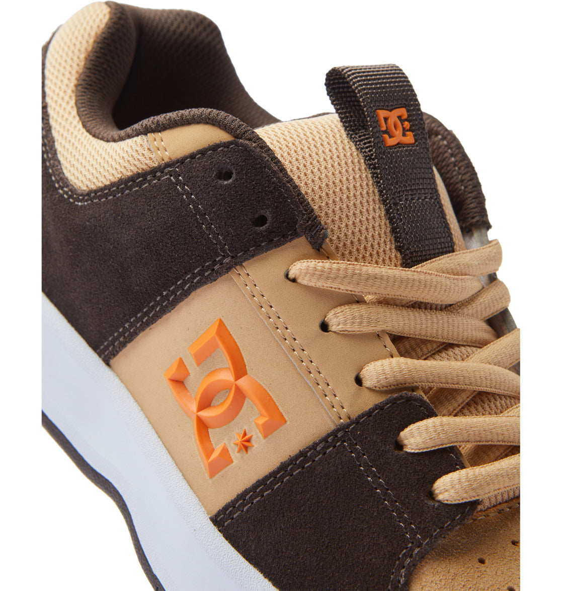 DC Lynx Zero Men Skate Shoes Brown / Orange | US-6780EUB