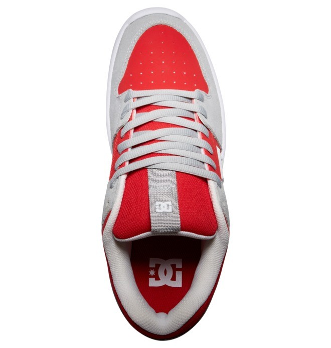 DC Lynx Zero Men Skate Shoes Grey / Red | US-6798MVI