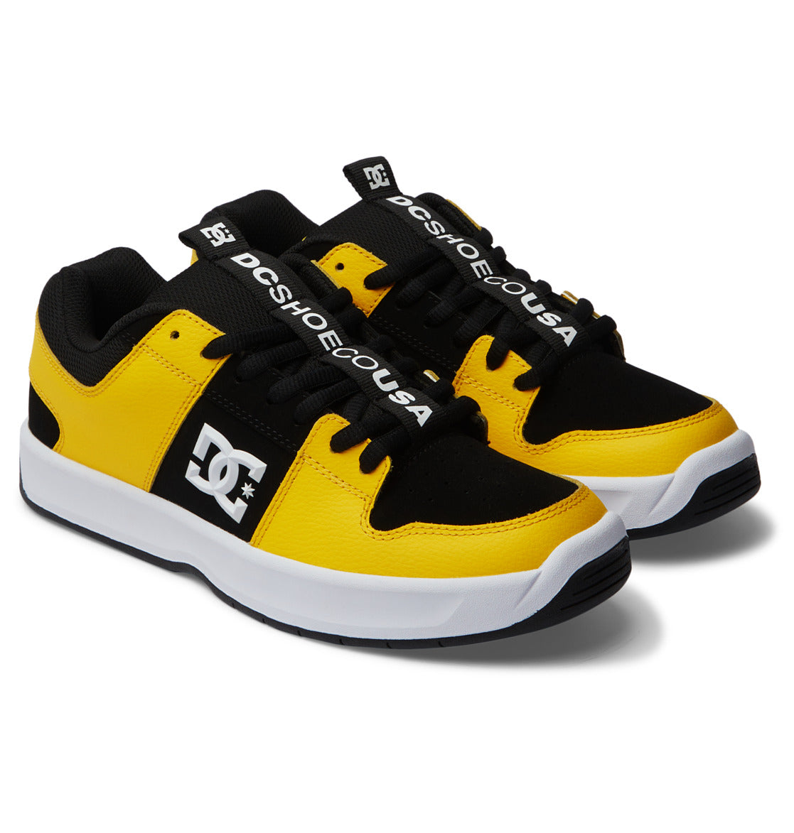 DC Lynx Zero Men Sneakers White / Black / Yellow | US-9016TEA