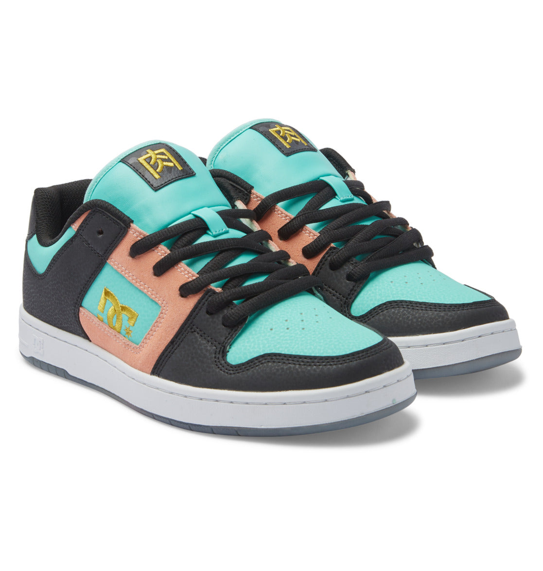 DC Manteca 4 Atmos Men Sneakers Black / Pink / Turquoise | US-9721WBM