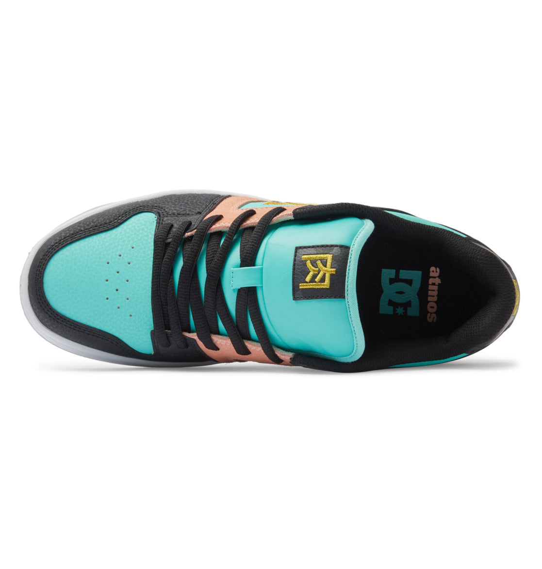 DC Manteca 4 Atmos Men Sneakers Black / Pink / Turquoise | US-9721WBM