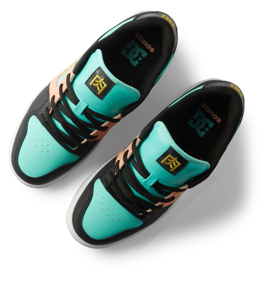 DC Manteca 4 Atmos Men Sneakers Black / Pink / Turquoise | US-9721WBM