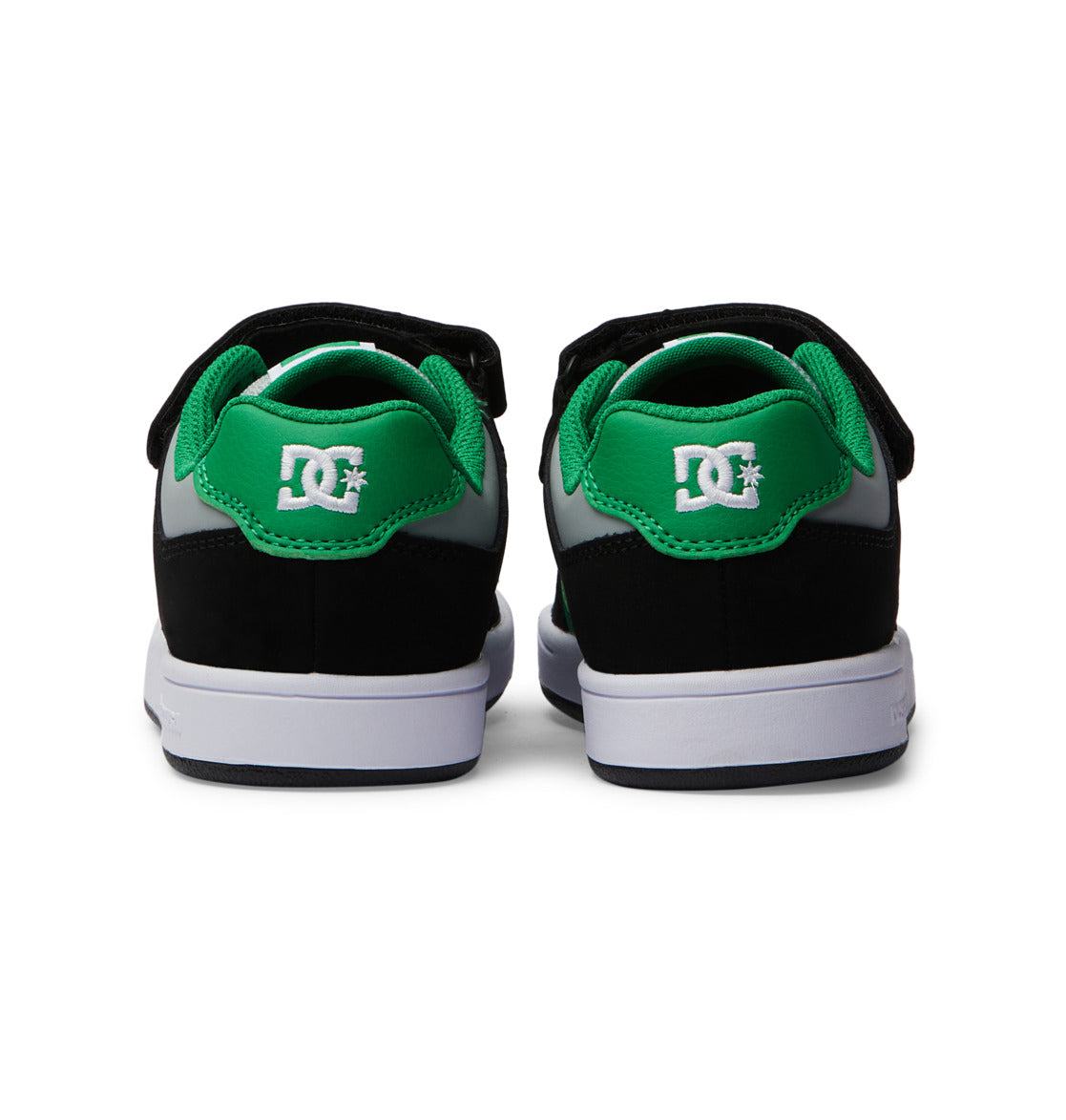 DC Manteca 4 Elastic Lace Kids' Sneakers Black / Green | US-2691OSP