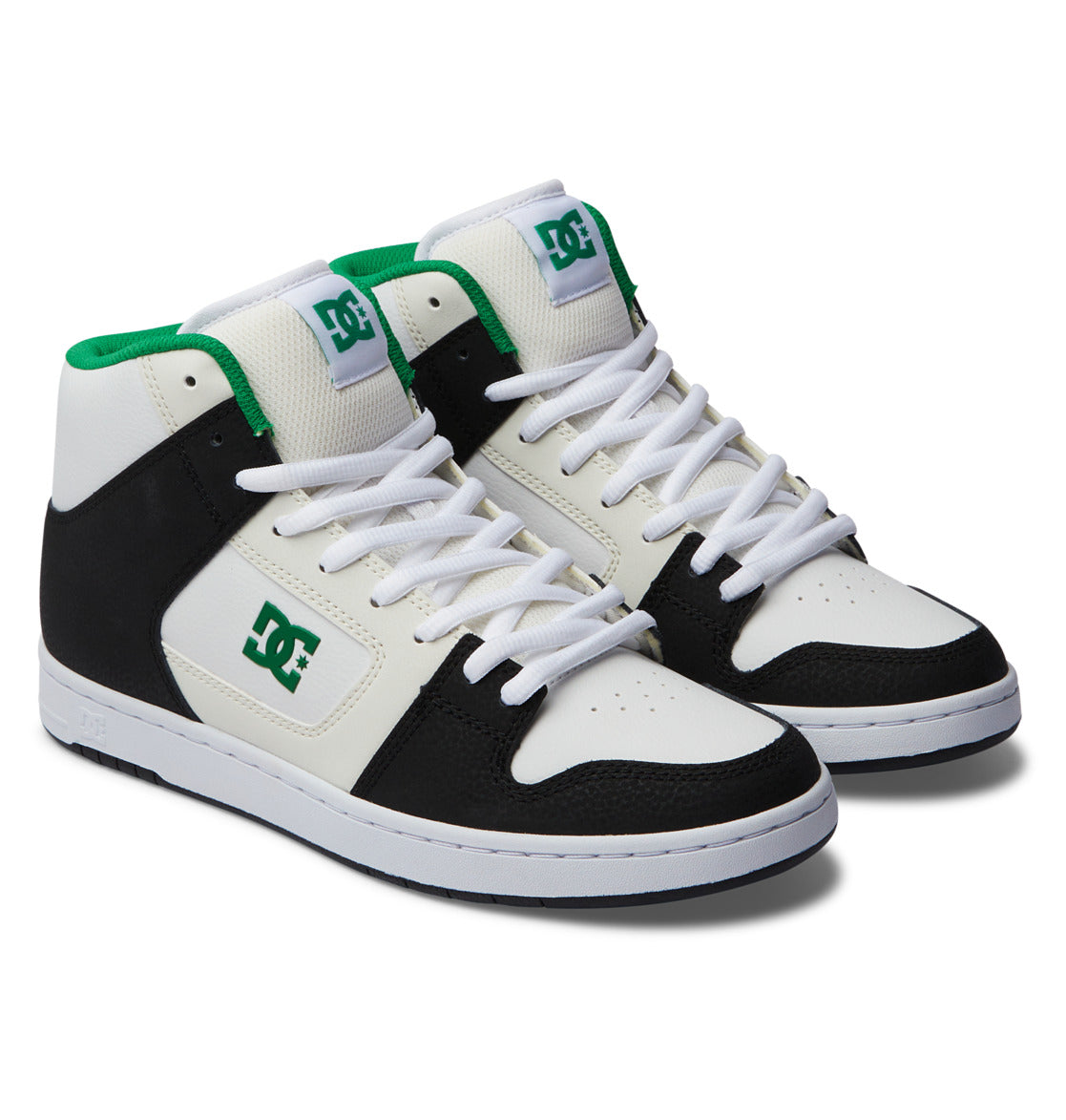 DC Manteca 4 HI Men Sneakers Black / White / Green | US-3849BNO