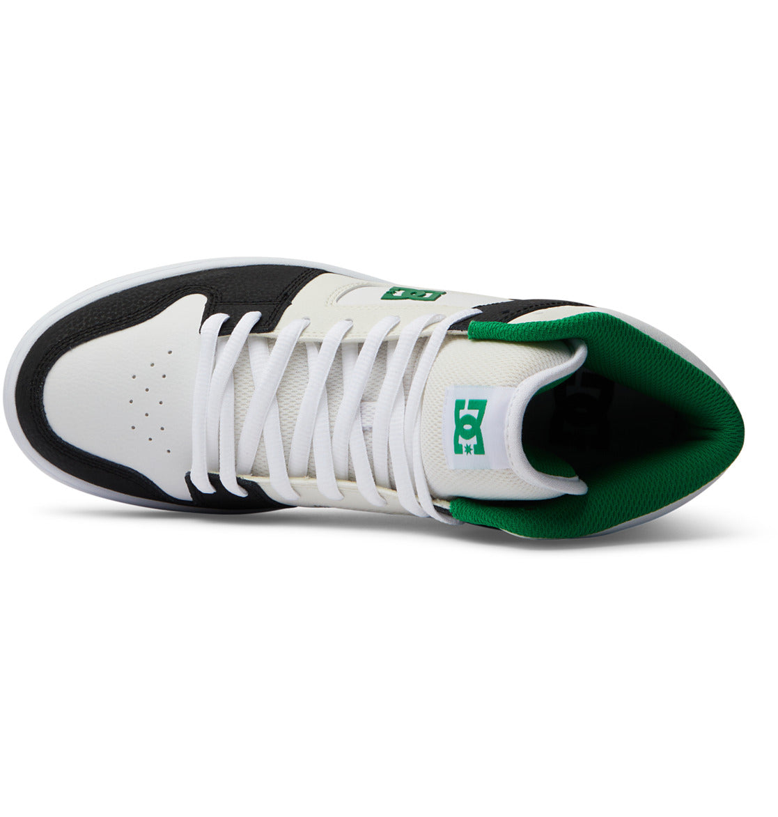 DC Manteca 4 HI Men Sneakers Black / White / Green | US-3849BNO