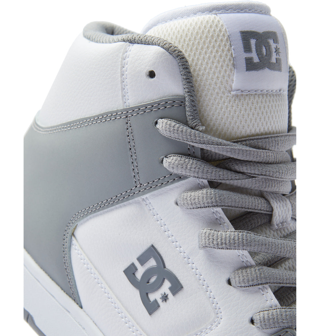 DC Manteca 4 HI Men Sneakers White / Grey | US-4859MHJ