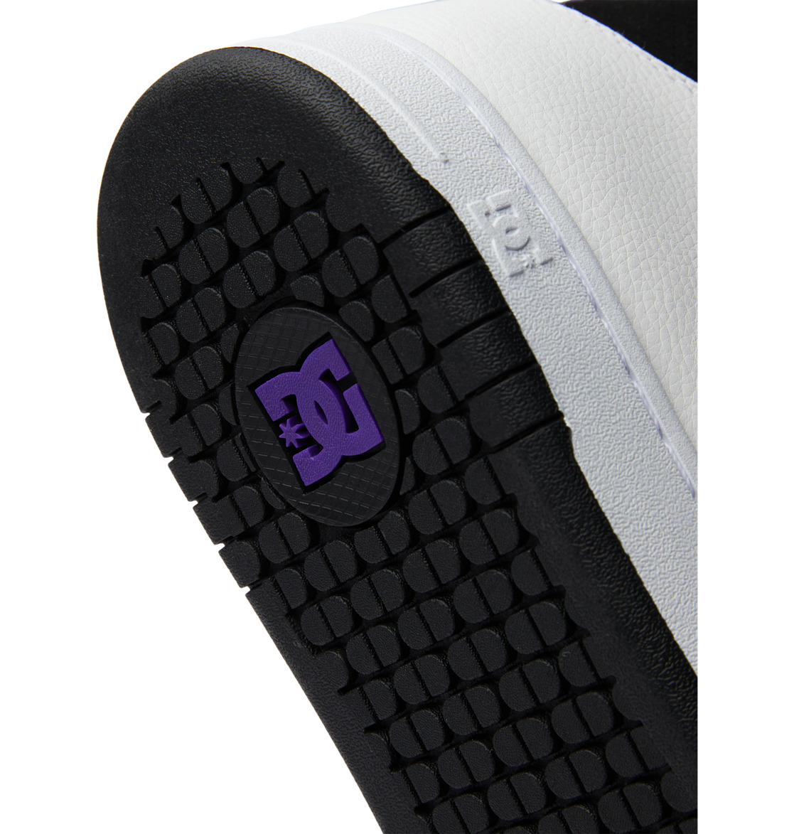 DC Manteca 4 Hi High-Top Men Sneakers Black / White / Purple | US-5904RTP