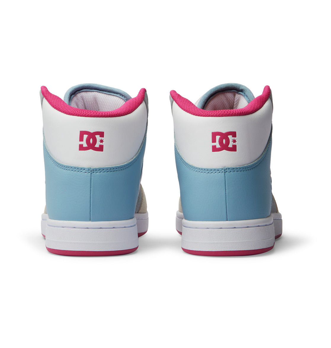 DC Manteca 4 Hi High-Top Women Sneakers Blue / Pink | US-1425QBC