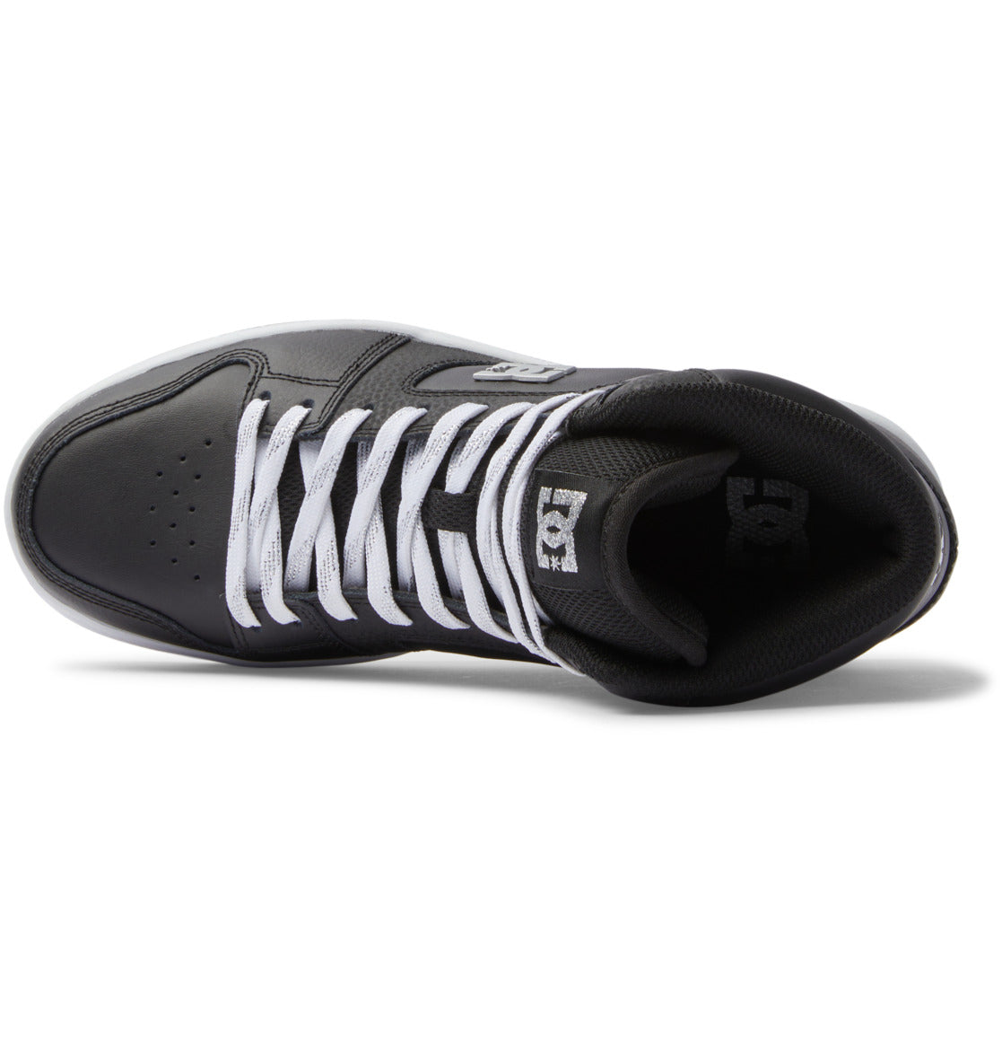 DC Manteca 4 Hi High-Top Women Sneakers Black / Silver | US-4982MUF