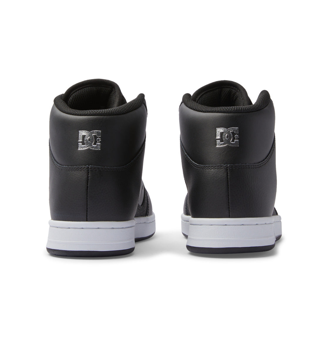 DC Manteca 4 Hi High-Top Women Sneakers Black / Silver | US-4982MUF